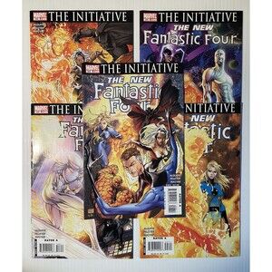 The Initiative: New Fantastic Four No.544-548 (2007) Marvel • Comic Book Set